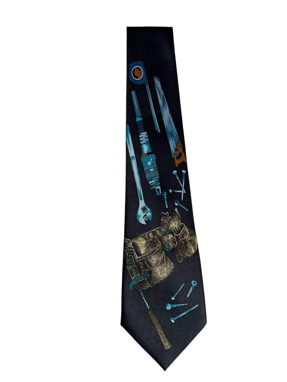 Parquet Tool Themed Novelty Neck Tie